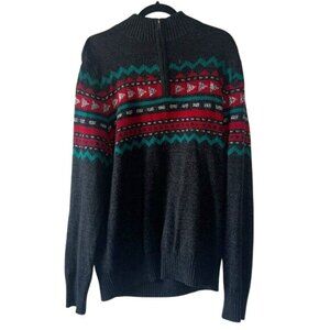 Urban Pipeline Large Fair Isle Pattern Sweater